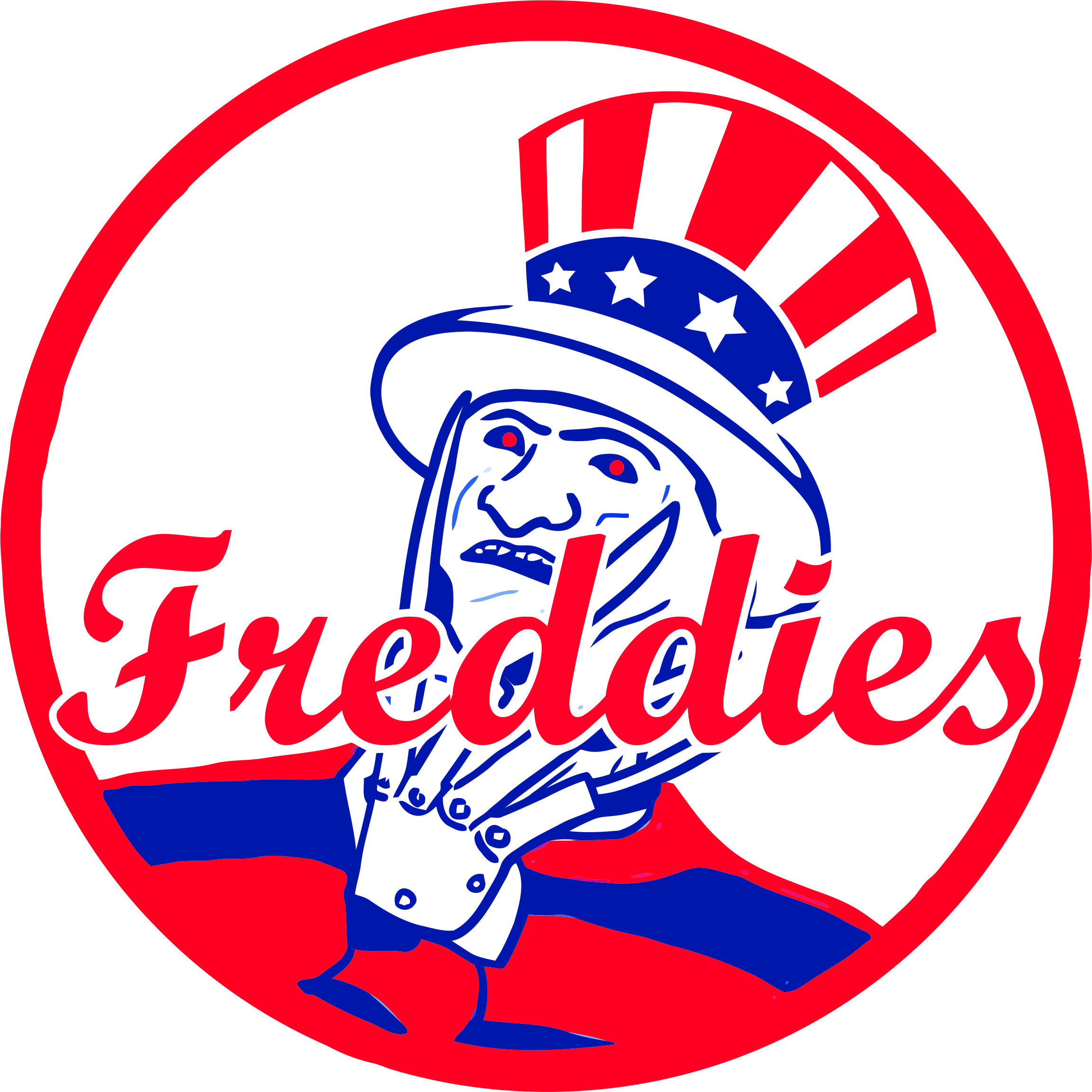 New York Yankees Freddies Logo fabric transfer